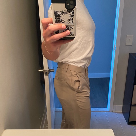 Tan Khaki Dress Pants - Picture 4 of 4